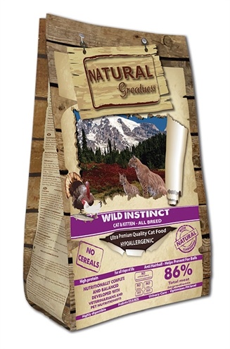 Afbeelding Natural greatness wild instinct kattenvoer 600 gr door Online-dierenwinkel.eu