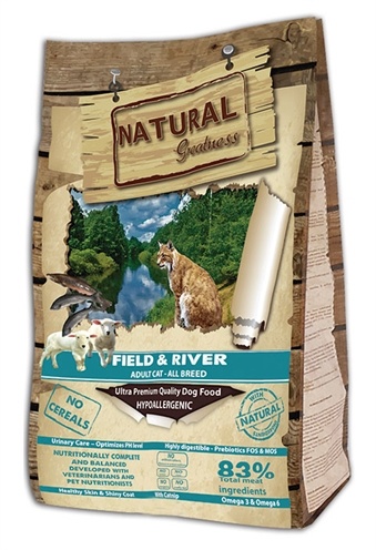 Afbeelding Natural greatness field & river kattenvoer 600 gr door Online-dierenwinkel.eu