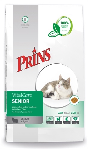 Afbeelding Prins VitalCare Senior kattenvoer 5 kg door Online-dierenwinkel.eu