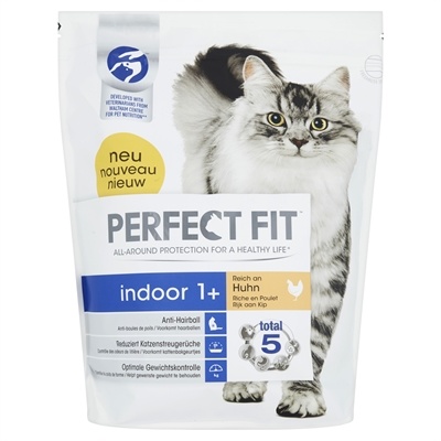 Afbeelding Perfect Fit Droogvoer Adult Indoor Kip - Kattenvoer - 1.4 kg door Online-dierenwinkel.eu