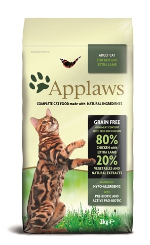 Afbeelding Applaws Cat - Adult - Chicken & Lamb - 2 kg door Online-dierenwinkel.eu
