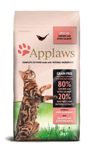 Afbeelding Applaws Cat - Adult - Chicken & Salmon - 7,5 kg door Online-dierenwinkel.eu