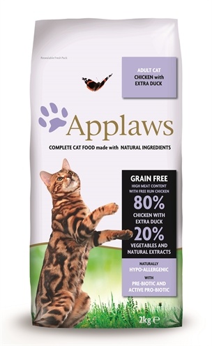 Afbeelding Applaws Cat - Adult - Chicken & Duck - 7,5 kg door Online-dierenwinkel.eu