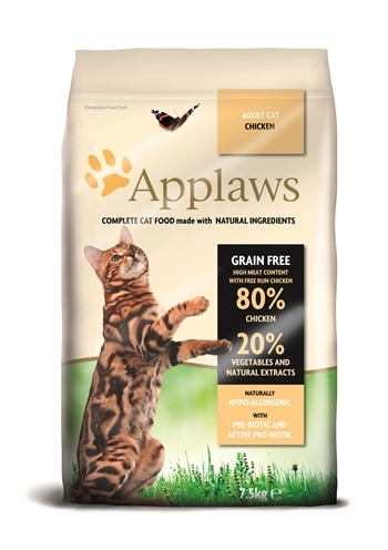 Afbeelding Applaws Cat - Adult - Chicken - 7,5 kg door Online-dierenwinkel.eu