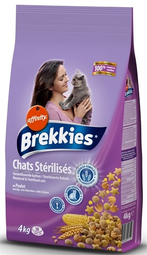 Afbeelding Brekkies kat sterilised kattenvoer 4 kg door Online-dierenwinkel.eu