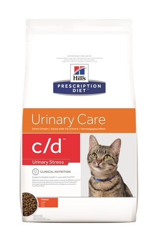 Afbeelding Hill's c/d - Urinary Care - Urinary Stress - Feline - Chicken 4 kg door Online-dierenwinkel.eu