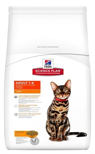 Afbeelding Hill's Feline Adult Light Kip 10 Kg door Online-dierenwinkel.eu