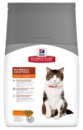 Afbeelding Hill's Feline Adult Hairball Control 5 kg door Online-dierenwinkel.eu