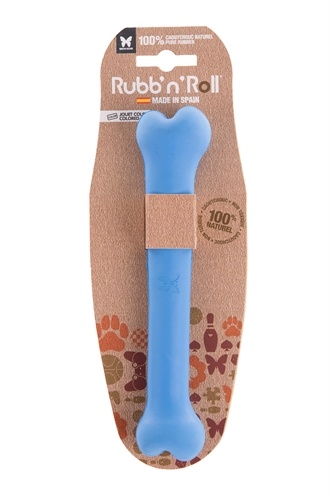 Rubb'n'roll bot blauw 19 cm