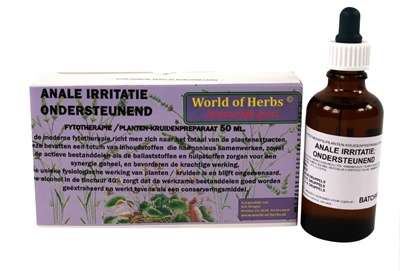 Afbeelding World of herbs fytotherapie anale irritatie door Online-dierenwinkel.eu