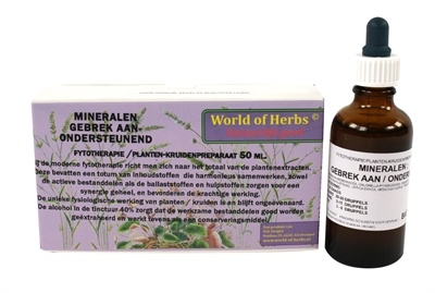 Afbeelding World of herbs fytotherapie mineralen gebrek door Online-dierenwinkel.eu