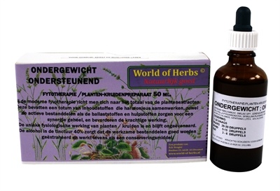 Afbeelding World of herbs fytotherapie ondergewicht door Online-dierenwinkel.eu