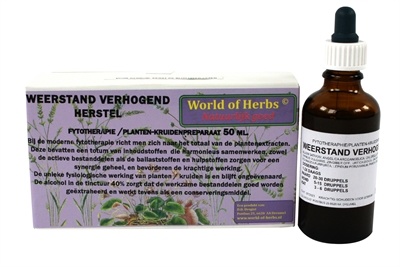 Afbeelding World of herbs fytotherapie weerstand verhogend door Online-dierenwinkel.eu