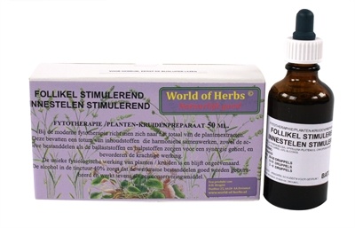 Afbeelding World of herbs fytotherapie follikel stimulerend door Online-dierenwinkel.eu