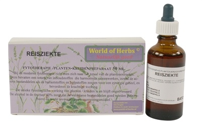 Afbeelding World of herbs fytotherapie reisziekte door Online-dierenwinkel.eu
