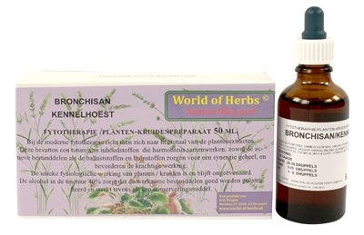 World of herbs fytotherapie bronchisan kennelhoest