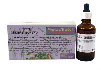 Afbeelding World of herbs fytotherapie nieren door Online-dierenwinkel.eu