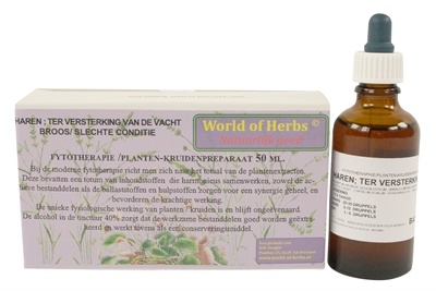World of herbs fytotherapie haar / vacht / broos