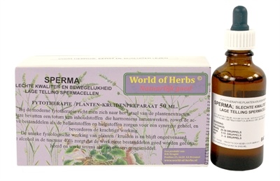 World of herbs fytotherapie sperma