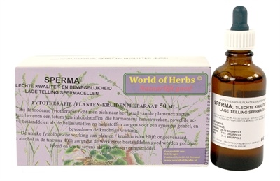 Afbeelding World of herbs fytotherapie sperma door Online-dierenwinkel.eu