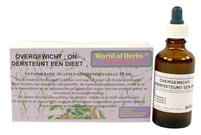 Afbeelding World of herbs fytotherapie overgewicht door Online-dierenwinkel.eu