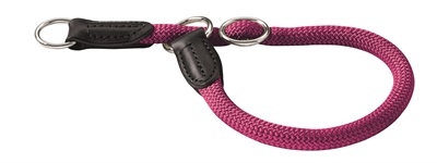 Afbeelding Hunter halsband voor hond freestyle met stop framboos 35 cmx8 mm door Online-dierenwinkel.eu