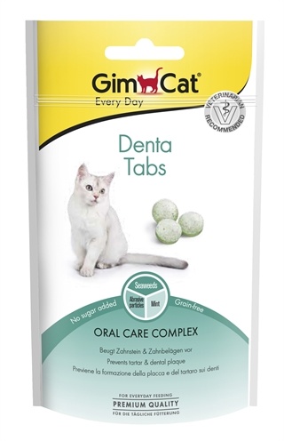 Afbeelding GimCat Denta Tabs - 40 g door Online-dierenwinkel.eu