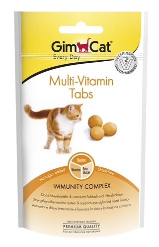 Afbeelding GimCat Multi-Vitamin Tabs - 40 g door Online-dierenwinkel.eu