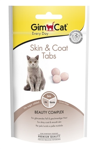 Afbeelding GimCat Skin & Coat Tabs - 40 g door Online-dierenwinkel.eu