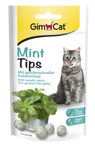 Afbeelding GimCat Mintips - 50 g door Online-dierenwinkel.eu