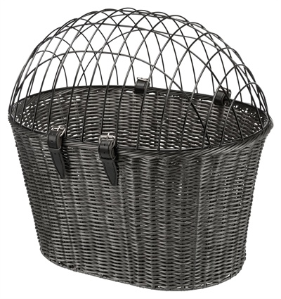 Afbeelding Trixie Hondenfietsmand Rotan door Online-dierenwinkel.eu