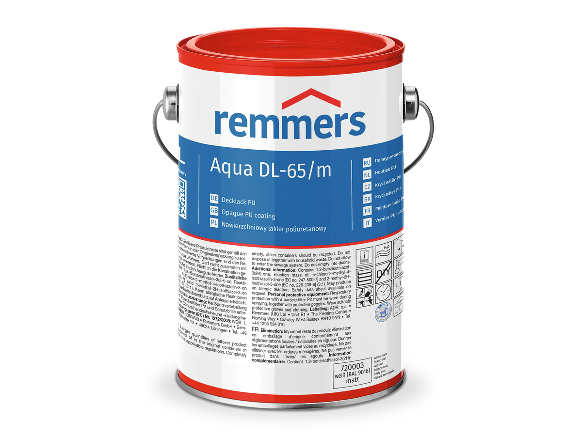 Remmers Aqua DL-65 PU ( Compactlack PU ) Wit