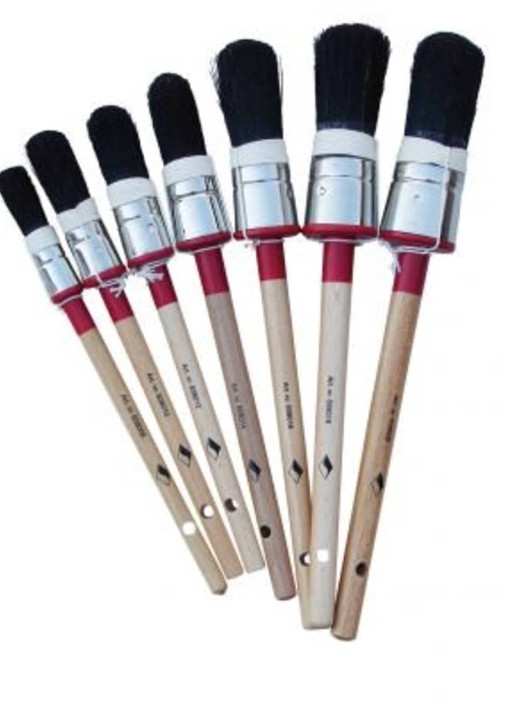 Verhoeven Tools & Safety Patentpuntkwast Zwart Opgebonden