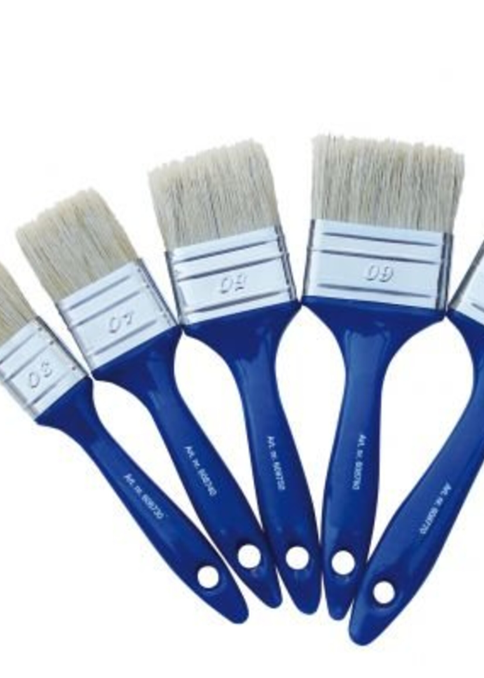 Verhoeven Tools & Safety Platte Kwast Wit