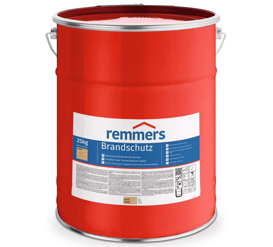 Remmers Brandvertragende verf 25kg kleurloos