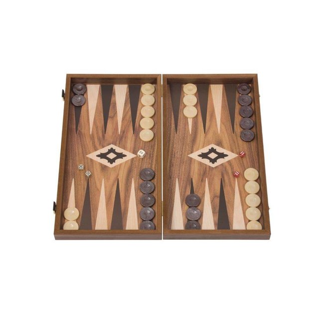 ondergronds verkoper Geven Nr. 1 Backgammon shop: Walnoten backgammon set - Ubergames Europe,  Kwaliteit & Klasse