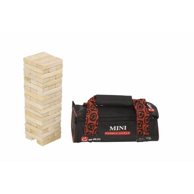 Ubergames Stapeltoren Blok Toren - Reis (kleine)  Stapeltoren spel - 27 cm ECO hard-hout, in tas