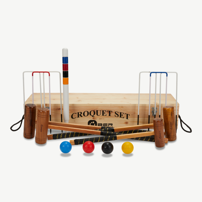 Ubergames Profi Croquet Set 6 Spieler - Executive Krocket Aus England