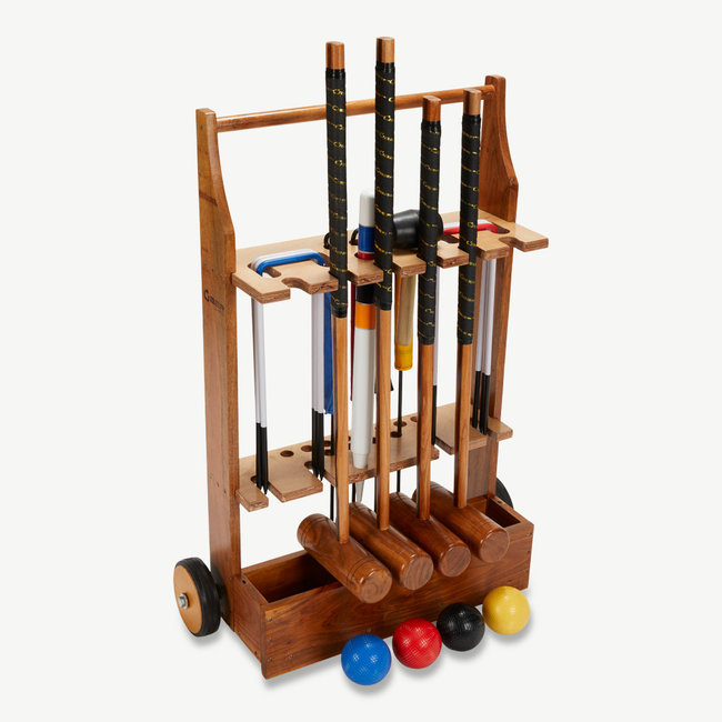 De Nr. 1 Tuin Croquet shop Engelse croquet set, prachtige ECO houten