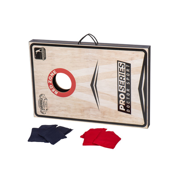 Cornhole 2x Prof. Compleet 90x60 cm met 8 bean bags en draagtas