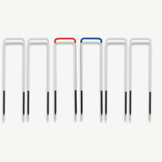 Ubergames Croquet Poorten - 8 mm dik staal - 6 stuks