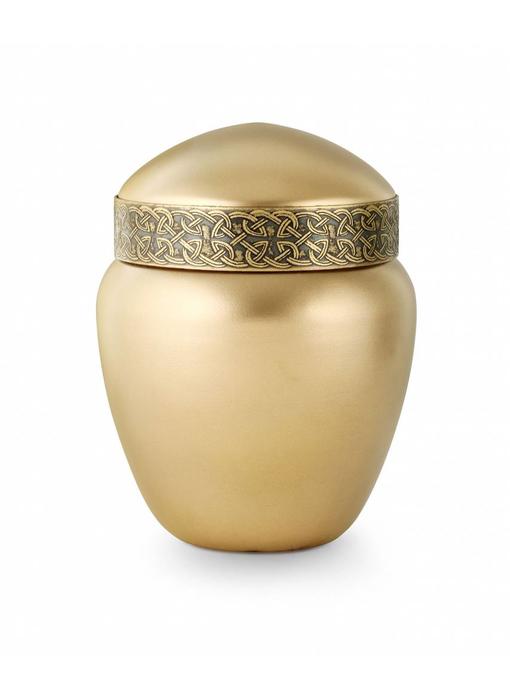 Keltisch urn - messing