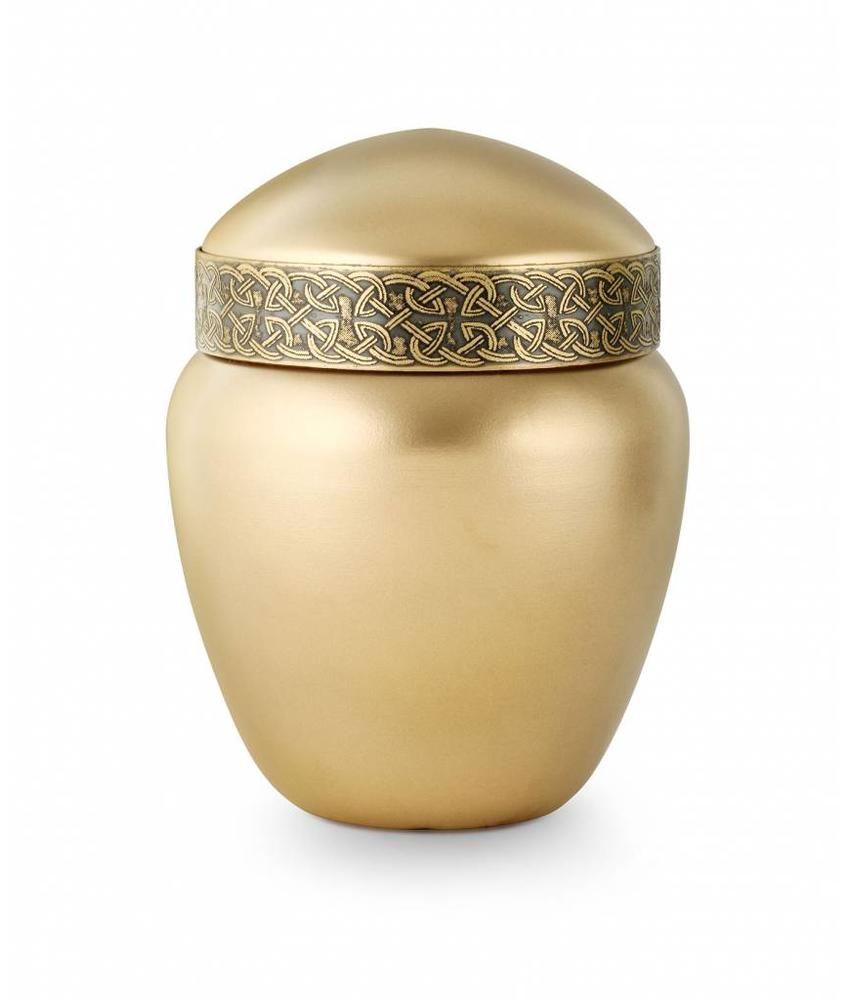 Keltisch urn - messing