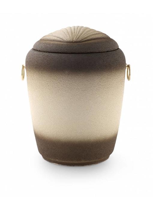 Eco urn met schelpmotief - bio