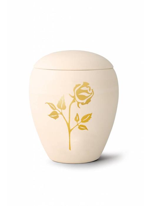 Siena roos urn - Keramiek