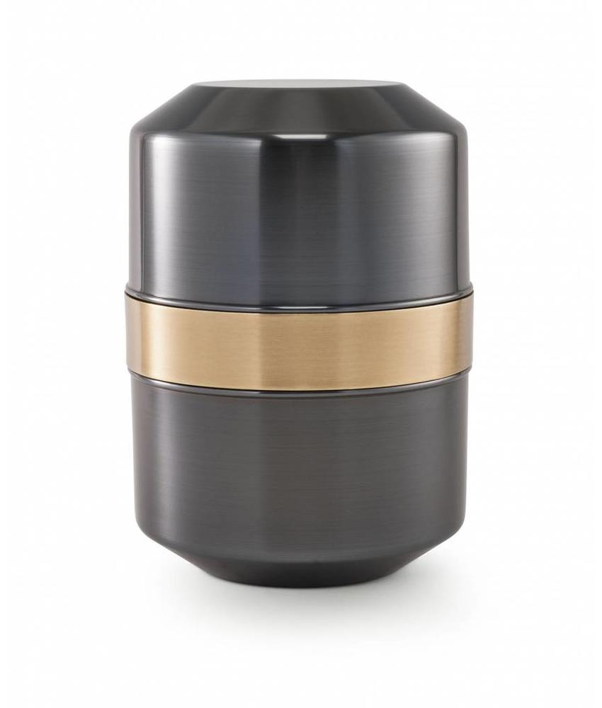 Moderne asbus galvaniseert donker - koper