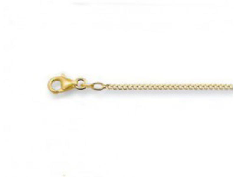 Gourmet halsketting 42 cm -1.8 mm - goud
