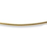 Slangen Halsketting 42 cm - 1.4 mm - goud