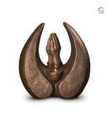 Geborgen gebed met kaarsje - keramiek