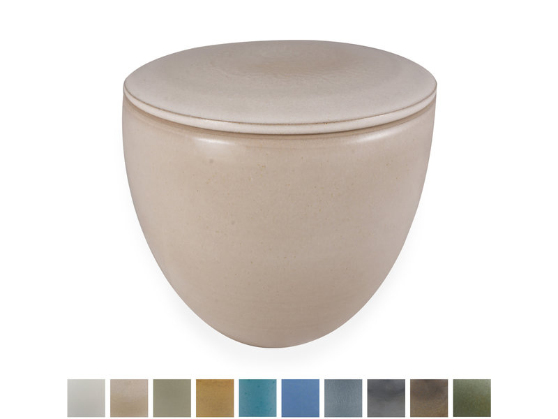 Keramische urn modern medium